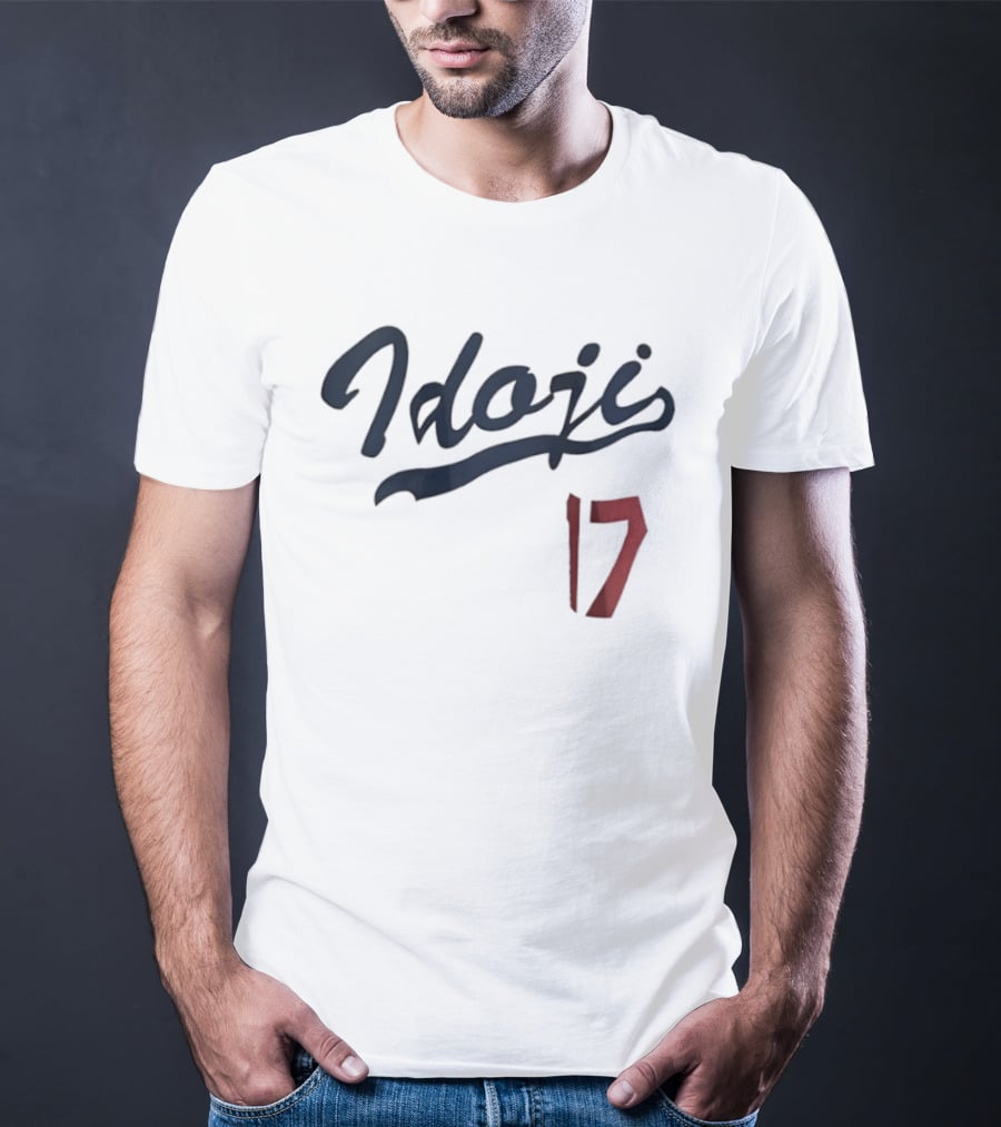 Idoji Shohei Ohtani 17 Los Angeles Dodgers Baseball T-Shirt