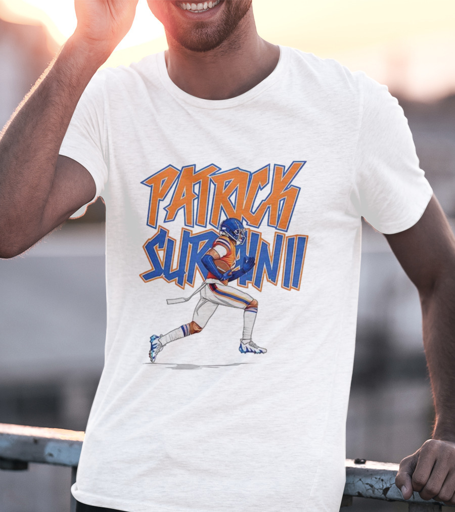 Patrick Surtain II Football Pick 6 Broncos T-Shirt