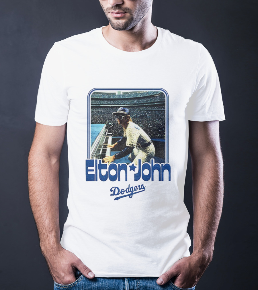 Elton John Dodgers Stadium Concert MLB Baseball Dodgers T-Shirt