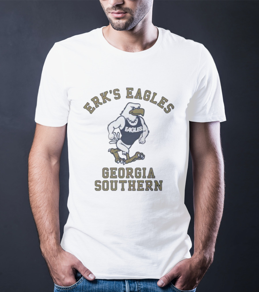 Erk's Eagles Georgia Southern Vintage Classic Style T-Shirt