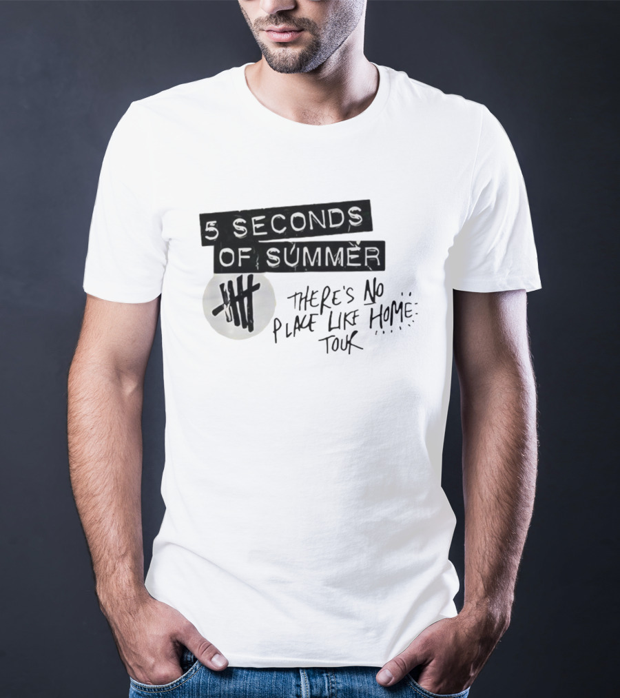 5 Seconds Of Summer There's No Place Like Home Tour T-Shirt