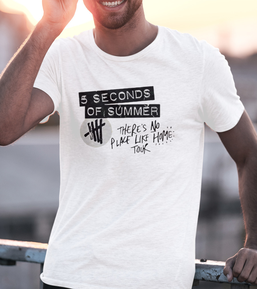 5 Seconds Of Summer There's No Place Like Home Tour T-Shirt