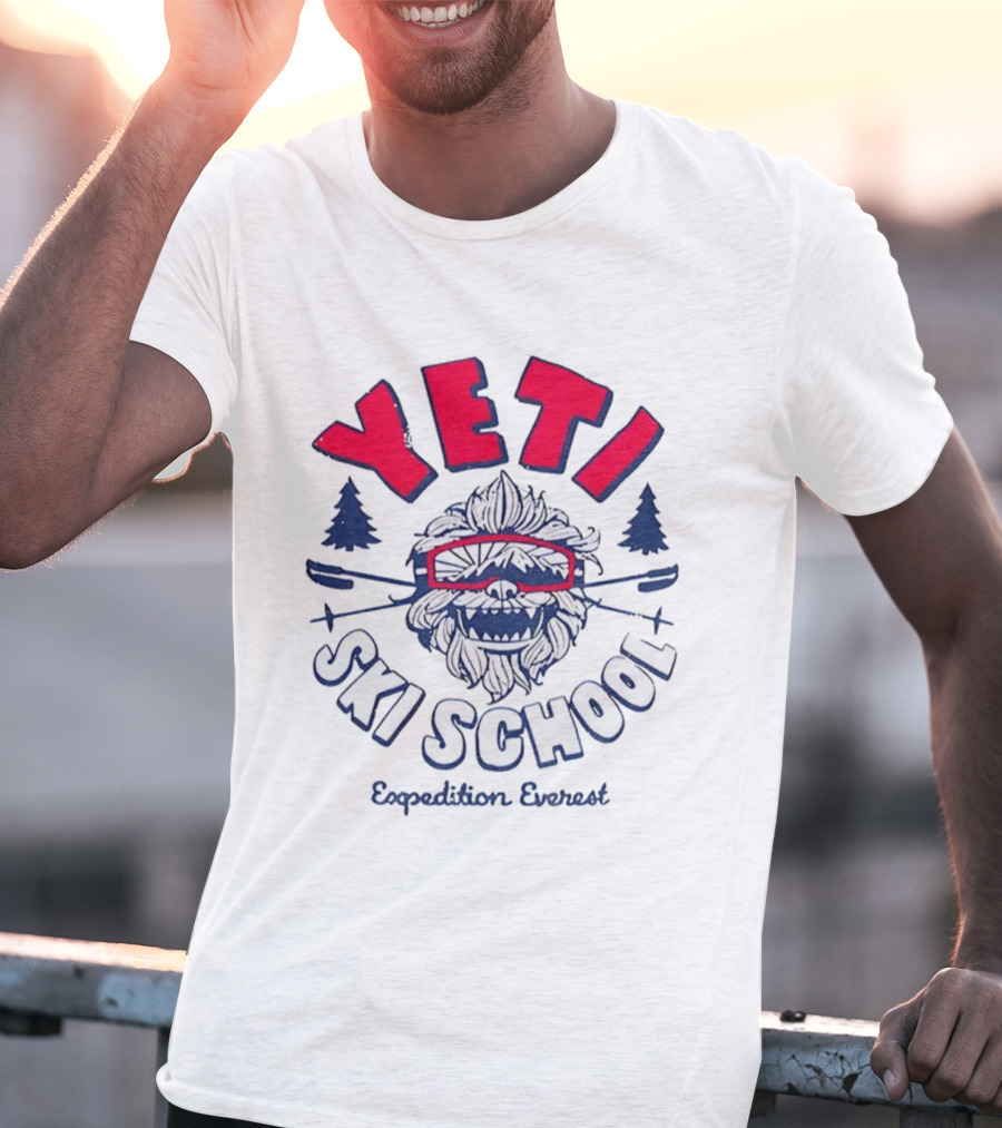 Yeti Ski School Expedition Everest Vintage Disney T-Shirt