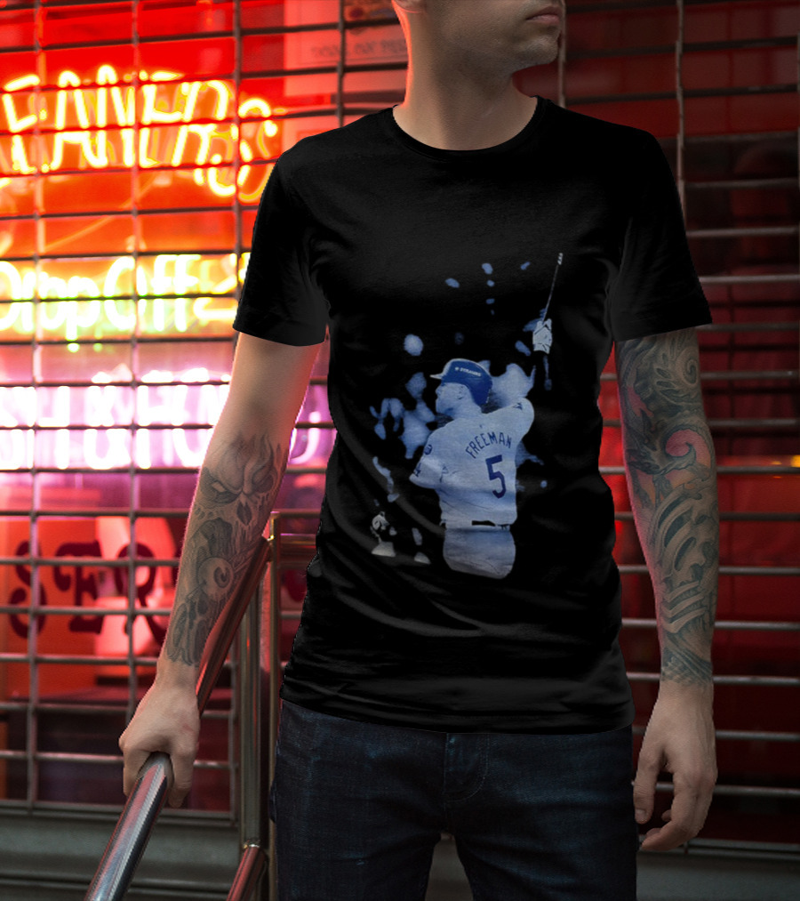 Freddie Freeman Los Angeles Dodgers MLB Baseball World Series 2025 T-Shirt