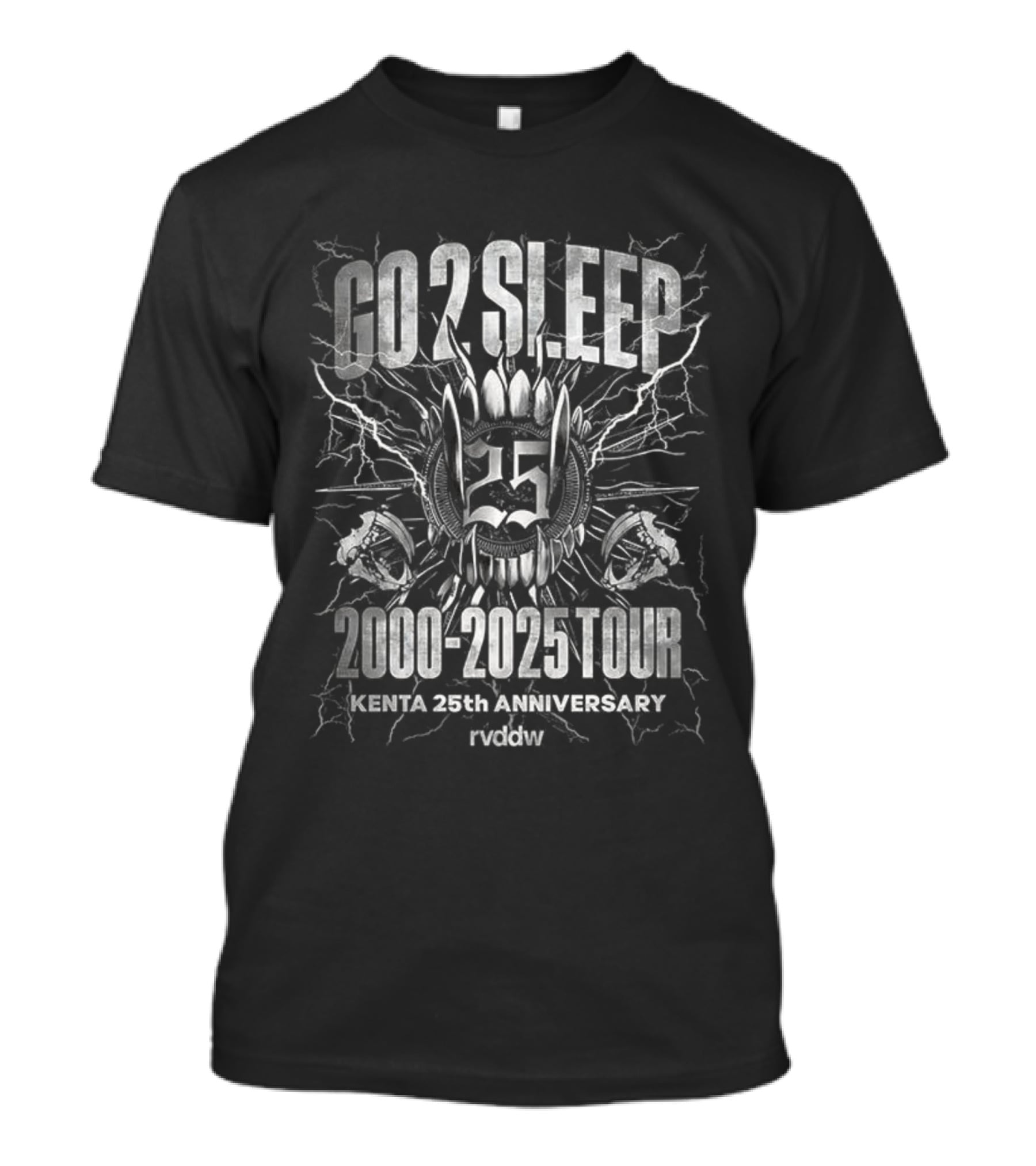Go 2 Sleep Kenta 25th Anniversary 2000-2025 Tour T-Shirt