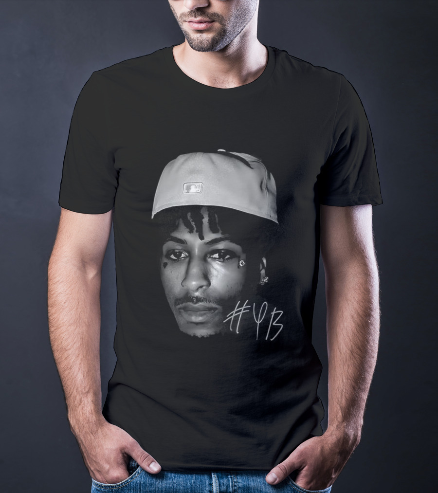 NBA Youngboy Big Face Gang Signature Cap Style T-Shirt