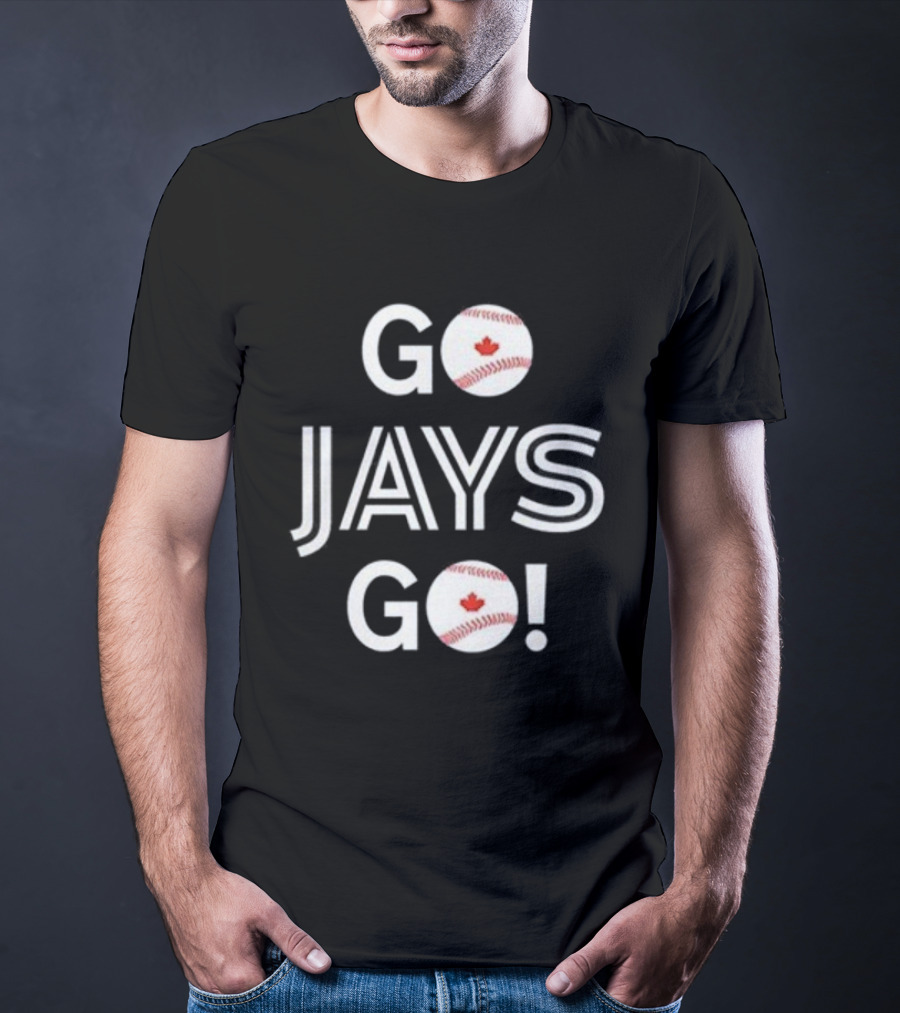 Toronto Blue Jays Baseball Go Jays Go Canada Baseball Enthusiasts T-Shirt