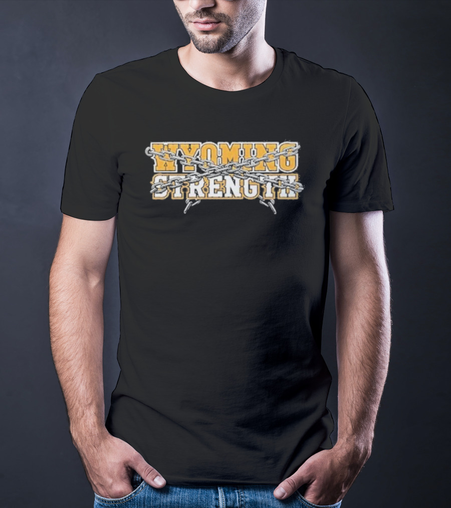 Wyoming Cowboys Strength Football Team Matchday T-Shirt