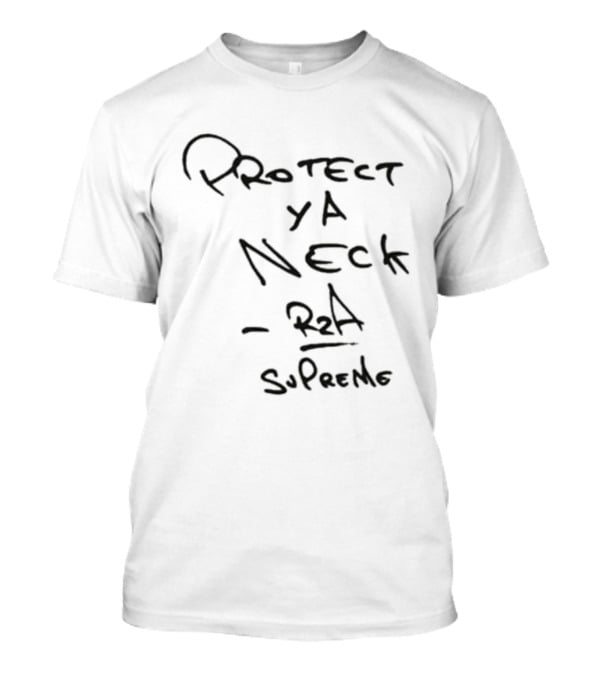 Supreme Wu-Tang Clan Protect Ya Neck RZA Collaboration T-Shirt