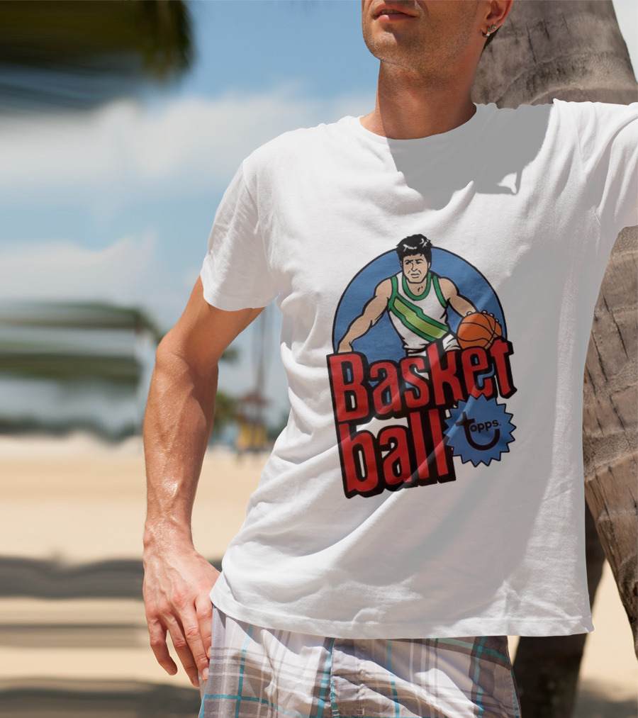 Topps Basketball 1978 Vintage Picture Cards Retro Style T-Shirt