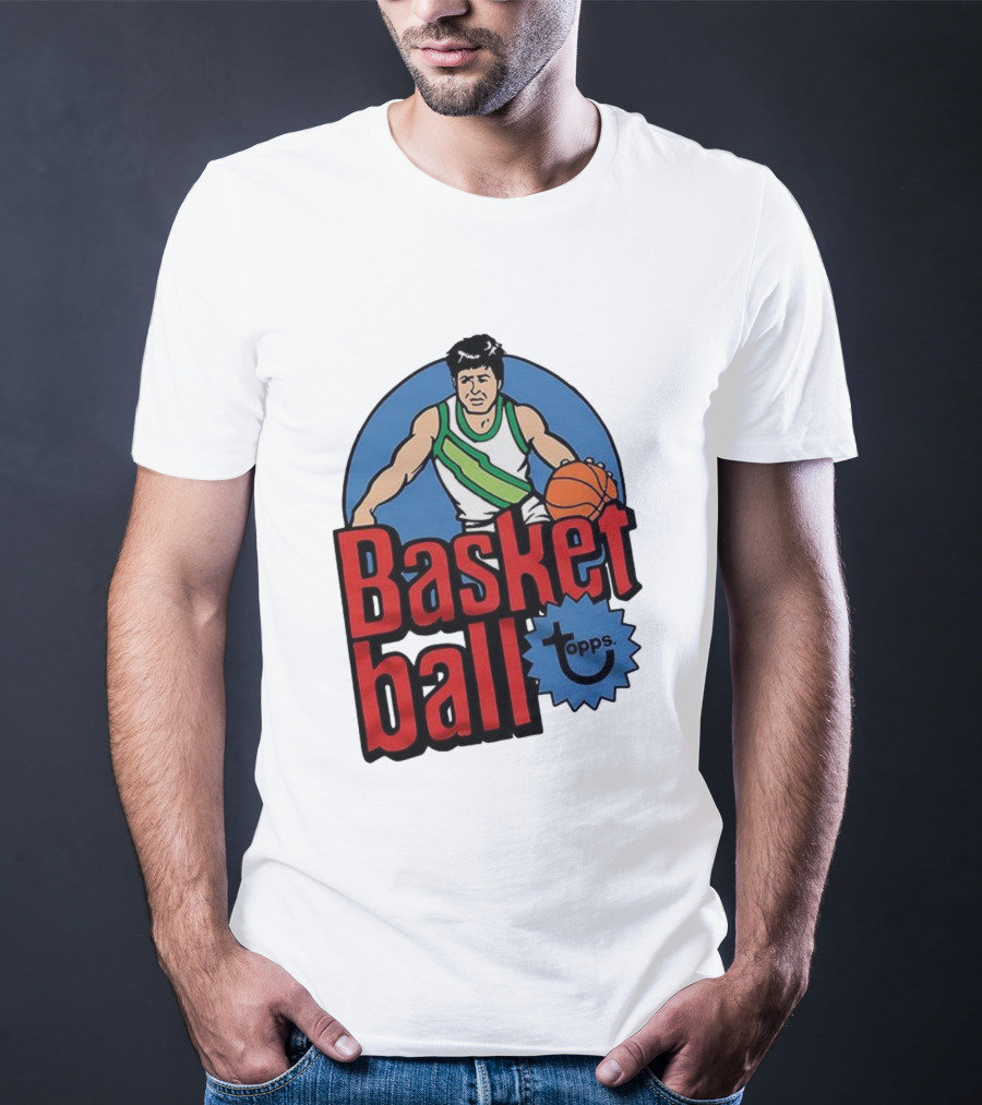 Topps Basketball 1978 Vintage Picture Cards Retro Style T-Shirt