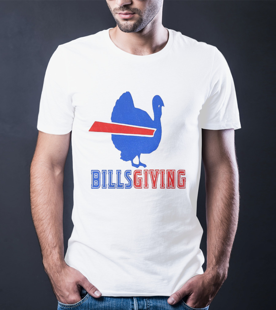 Billsgiving 2025 Turkey Buffalo Bills Thanksgiving NFL Football T-Shirt