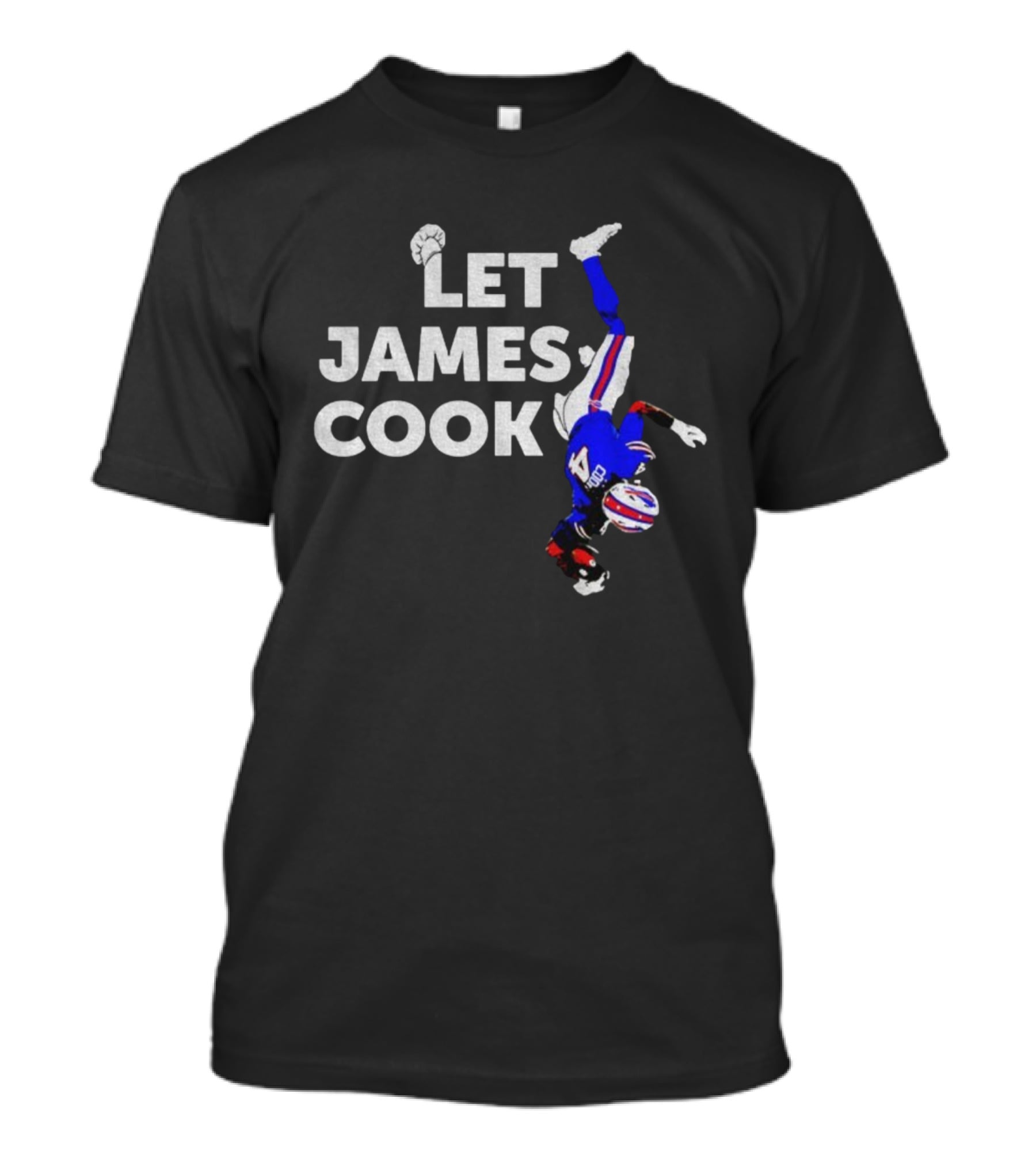 Let James Cook Football Buffalo Bills NFL Mafia Fan T-Shirt