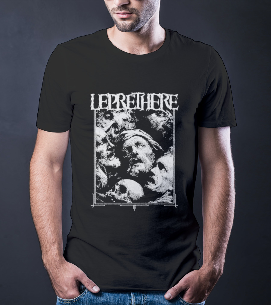 Leprethere Skull Vintage Style No Future T-Shirt