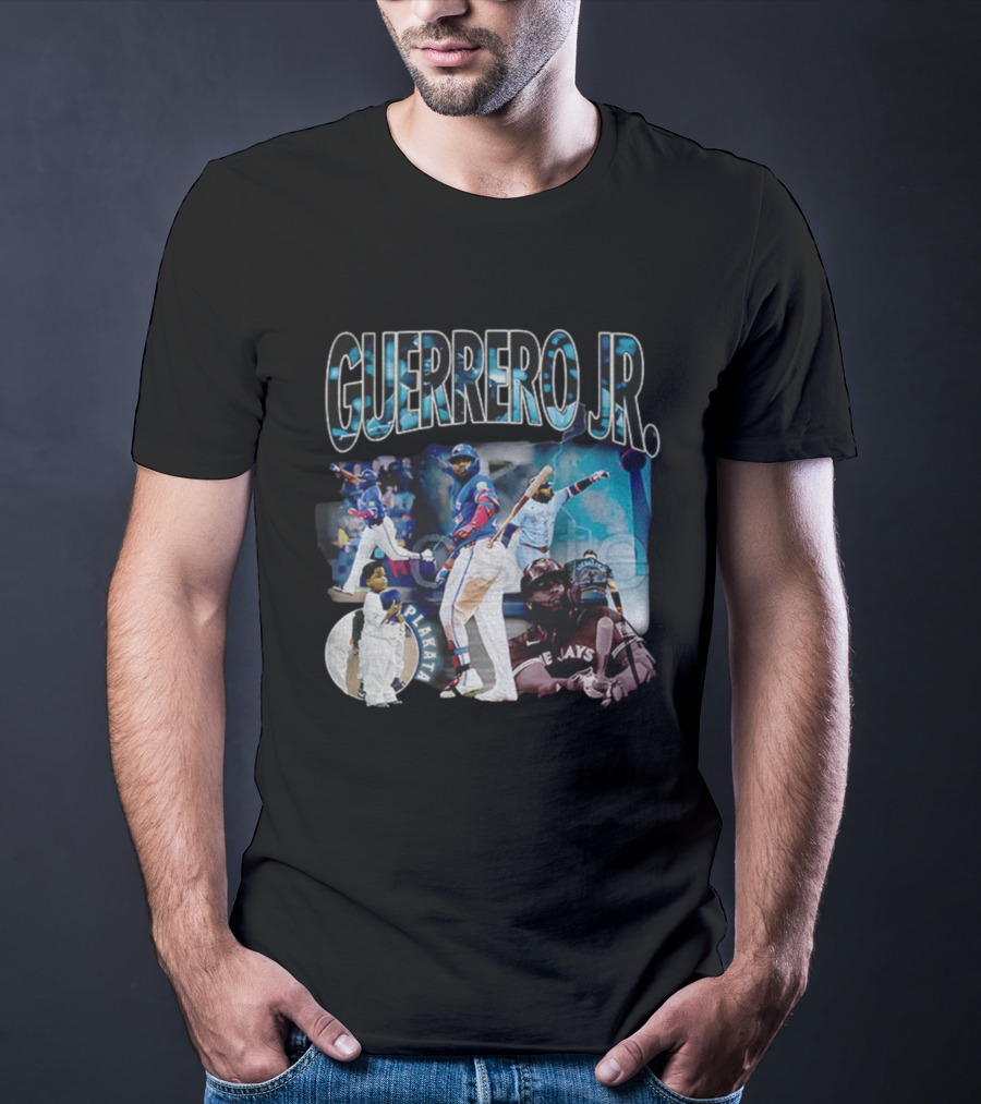 GUERRERO JR Blue Jays Baseball MVP Champions MLB Highlights T-Shirt