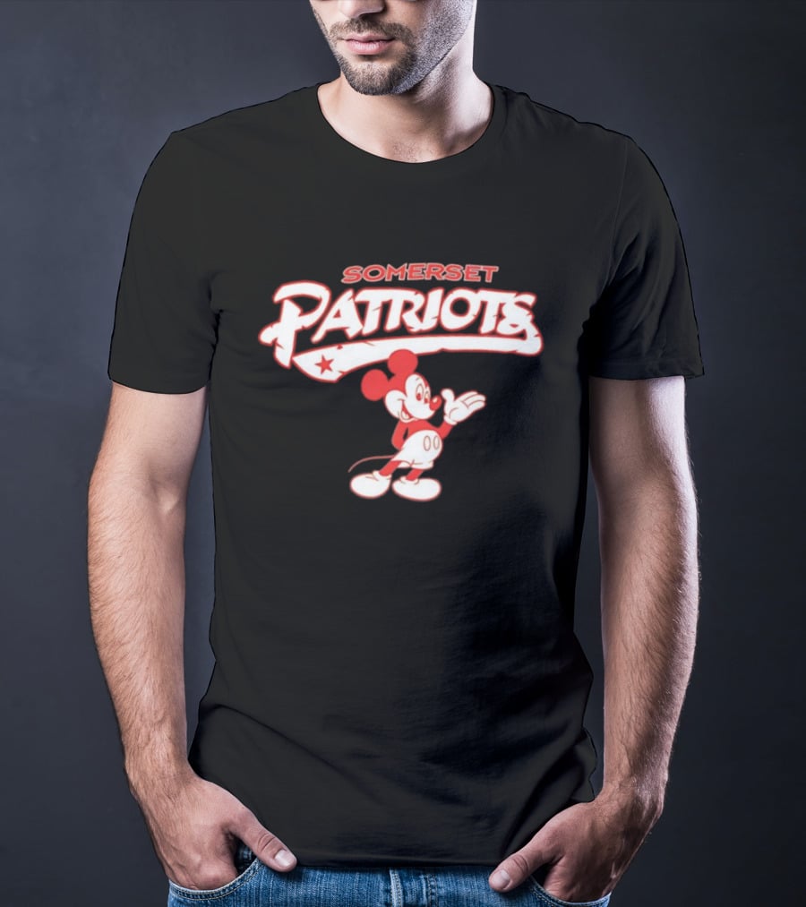 Somerset Patriots Mickey Mouse T-Shirt