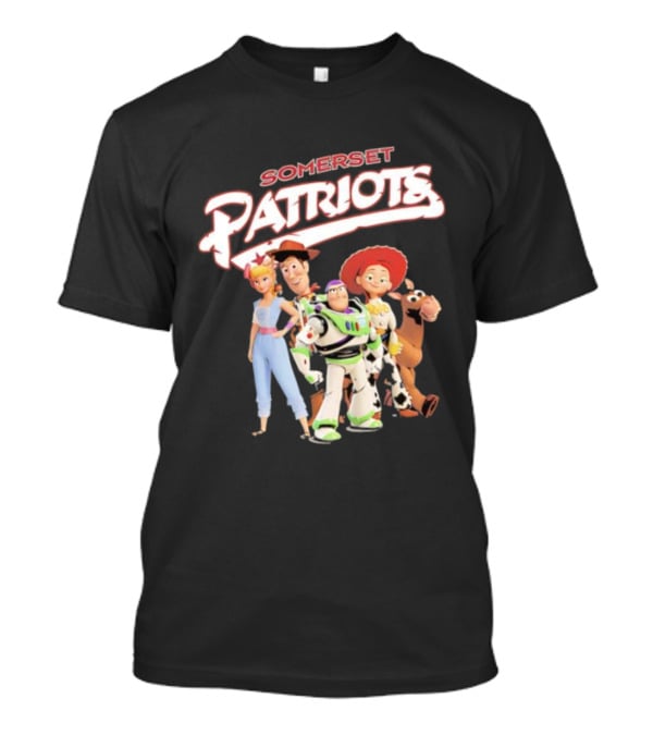 Somerset Patriots Toy Story Buzz Woody Jessie Bo Peep Bullseye T-Shirt