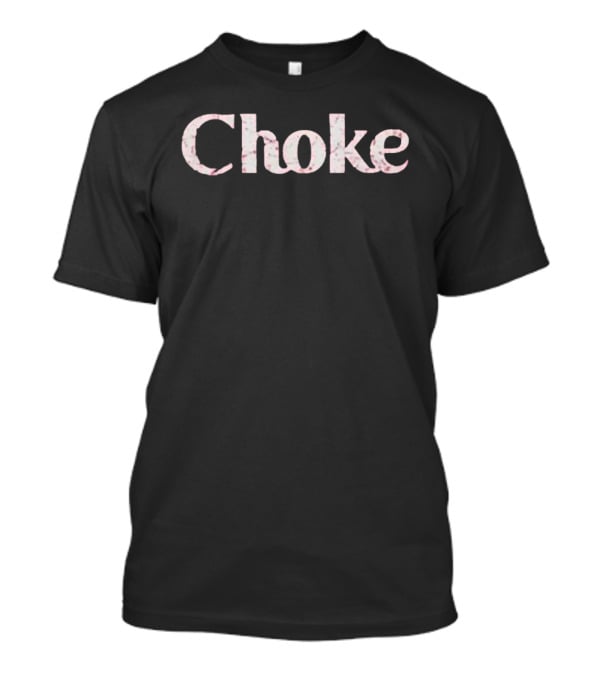 Dua Lipa Choke Marble Text T-Shirt