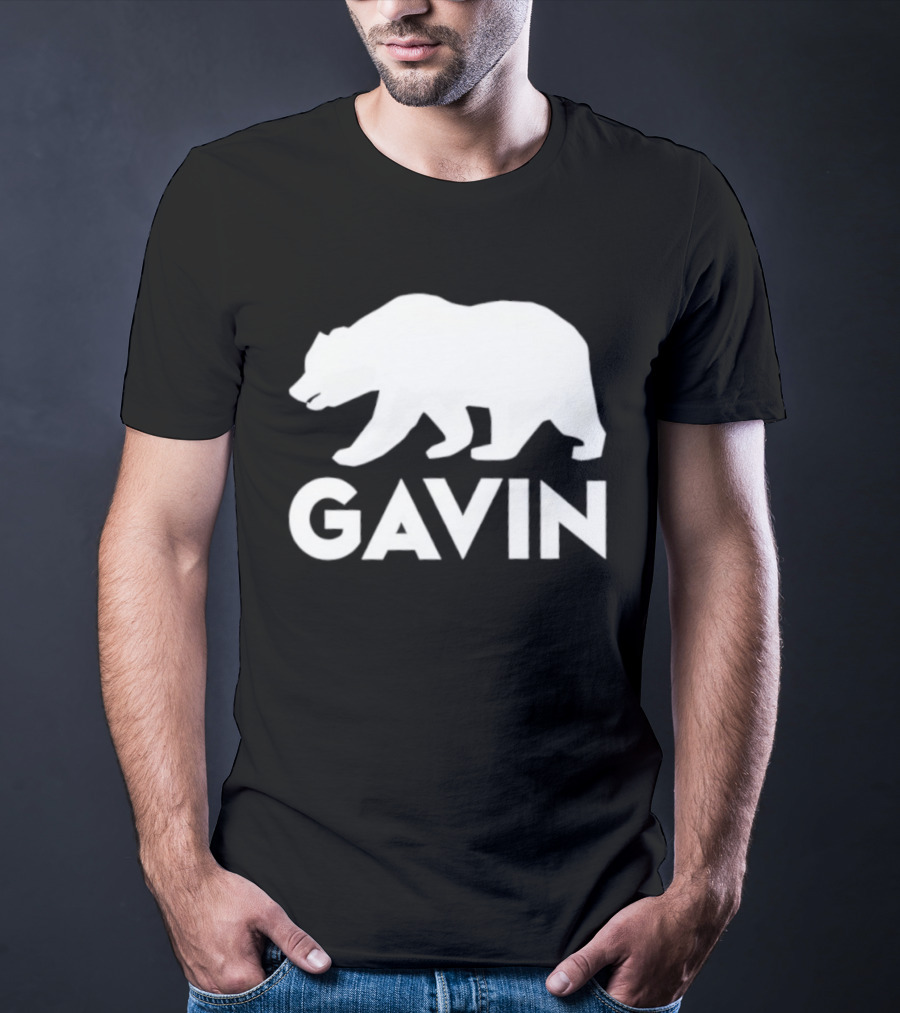 Gavin Newsom Bear California Symbol T-Shirt