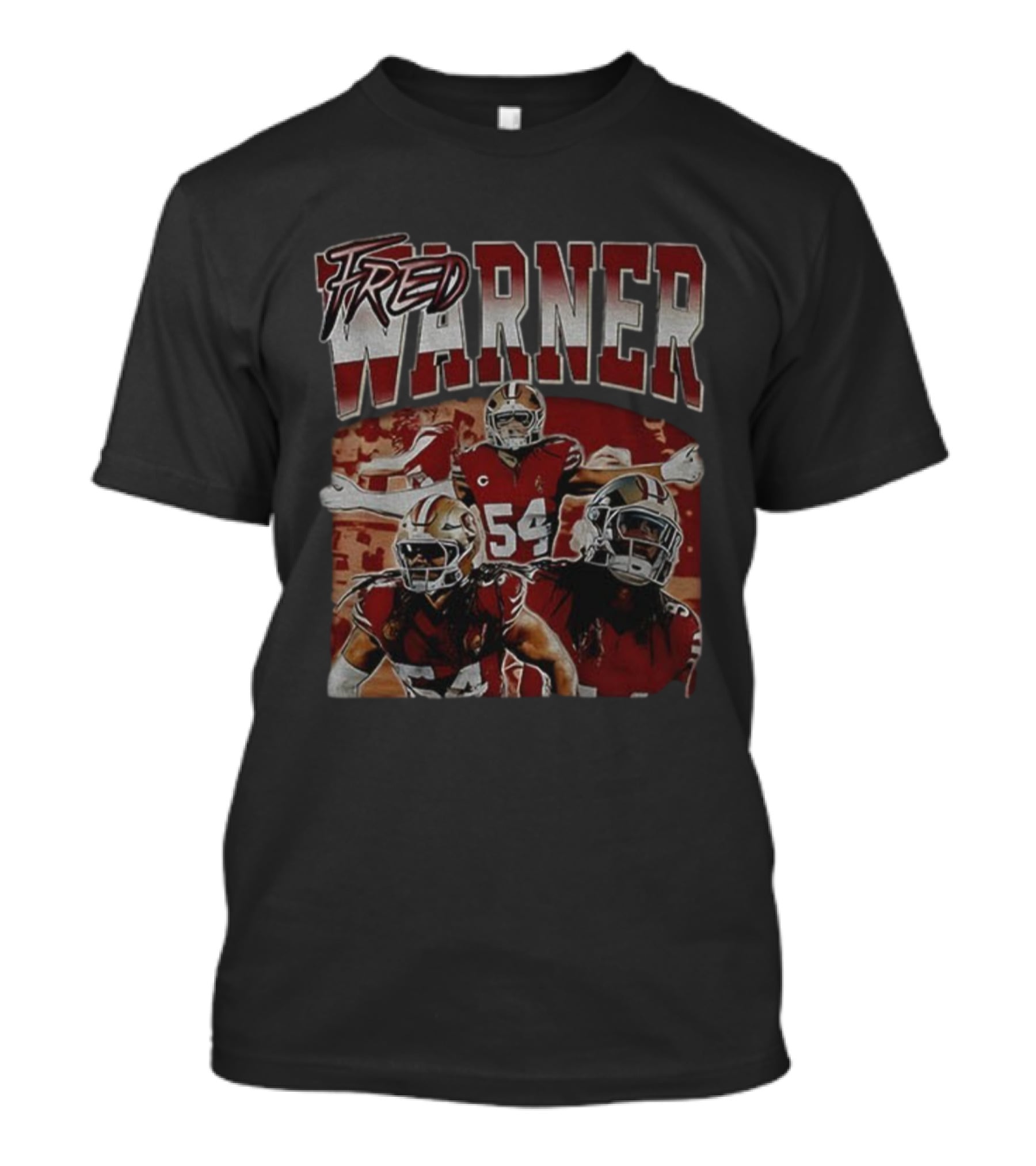 Fred Warner 54 San Francisco 49ers Football NFL Vintage 2025 T-Shirt