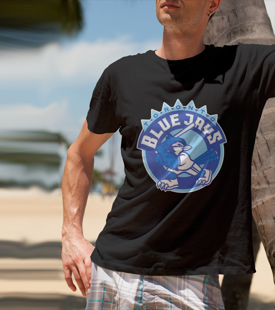 Toronto Blue Jays Vintage Bird Emblem T-Shirt