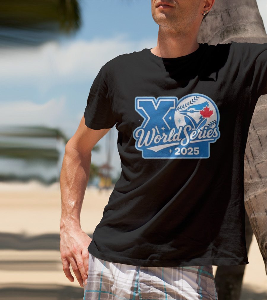 Toronto Blue Jays XO World Series 2025 Vintage Baseball Music Collab T-Shirt