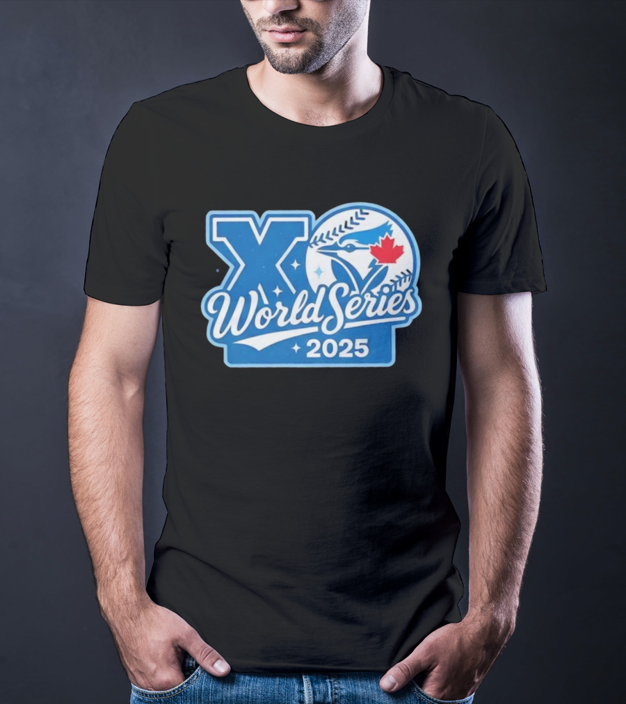 Toronto Blue Jays XO World Series 2025 Vintage Baseball Music Collab T-Shirt