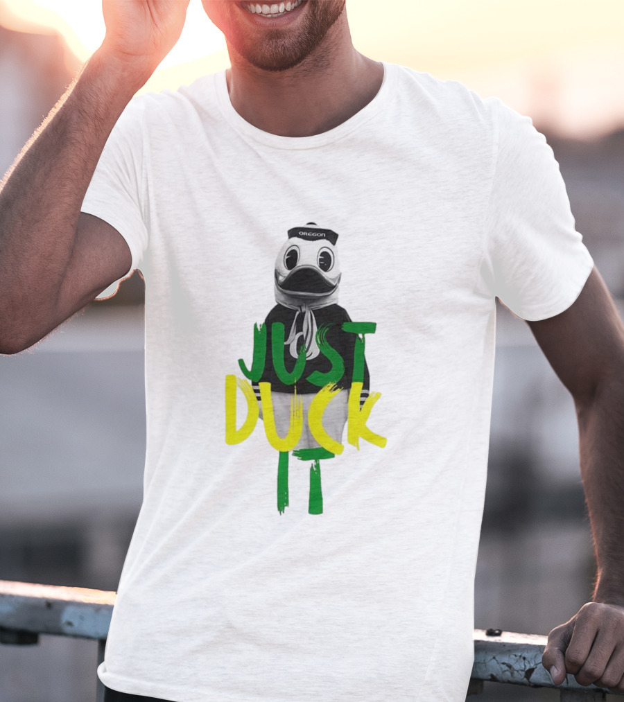 Oregon Ducks Just Duck It Women's Basketball T-Shirt