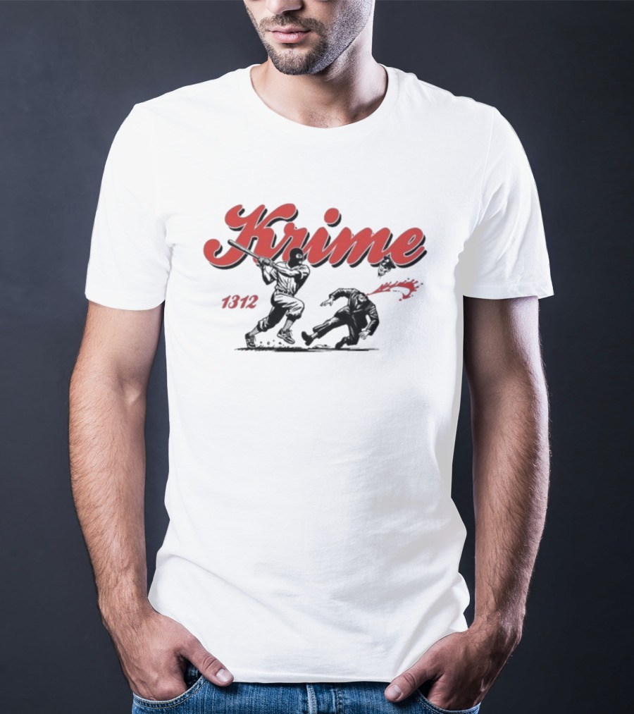 Krime 1312 Take A Swing Dynamic Action Pose T-Shirt