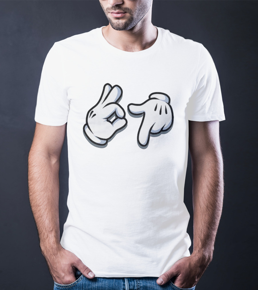 Mickey Mouse 67 Iconic Cartoon Hand Gestures T-Shirt