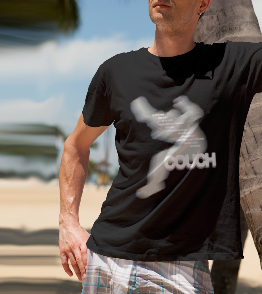 Couch Tracklist On The Wire One Night Slow Burn Middle Man Stuck In Noise T-Shirt