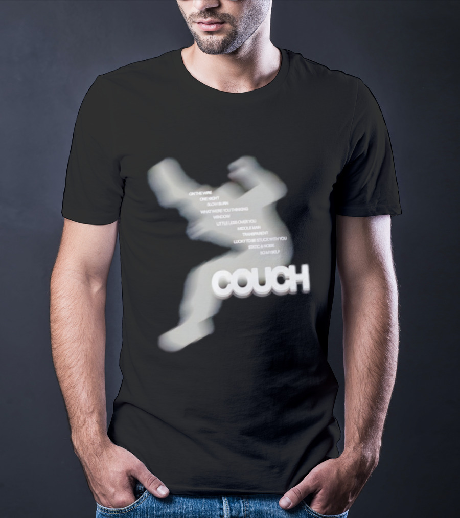 Couch Tracklist On The Wire One Night Slow Burn Middle Man Stuck In Noise T-Shirt