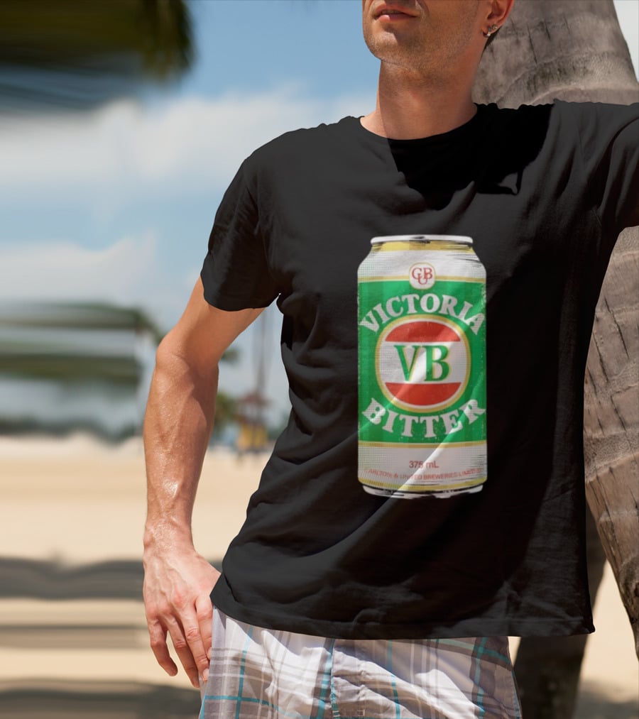 Victoria Bitter VB 375 ML Can GUB Carlton United Breweries T-Shirt