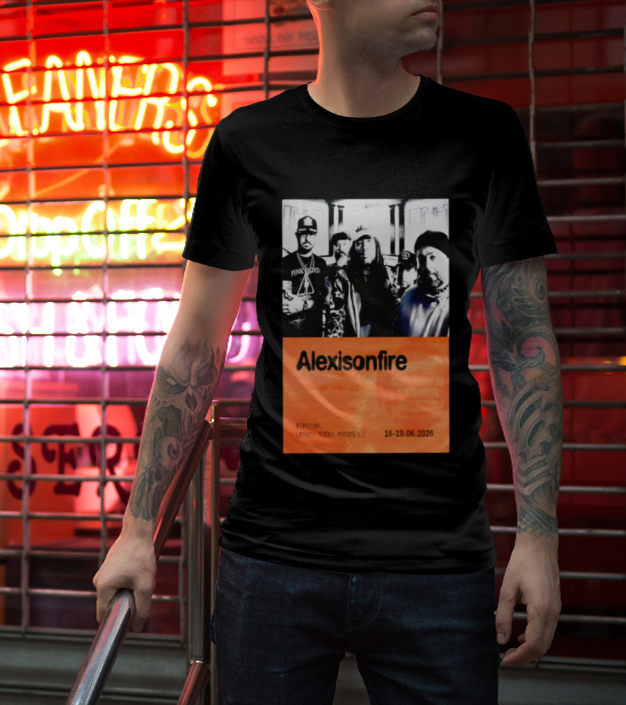 Alexisonfire Summer Punch Festival Warszawa Letnia Scena Progresji June 18-19 2026 T-Shirt