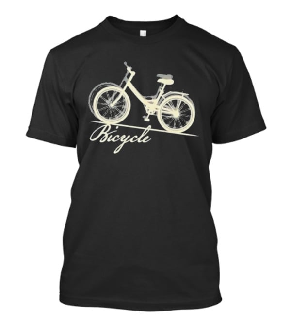 Bicycle Life & Beth John Retro Style T-Shirt