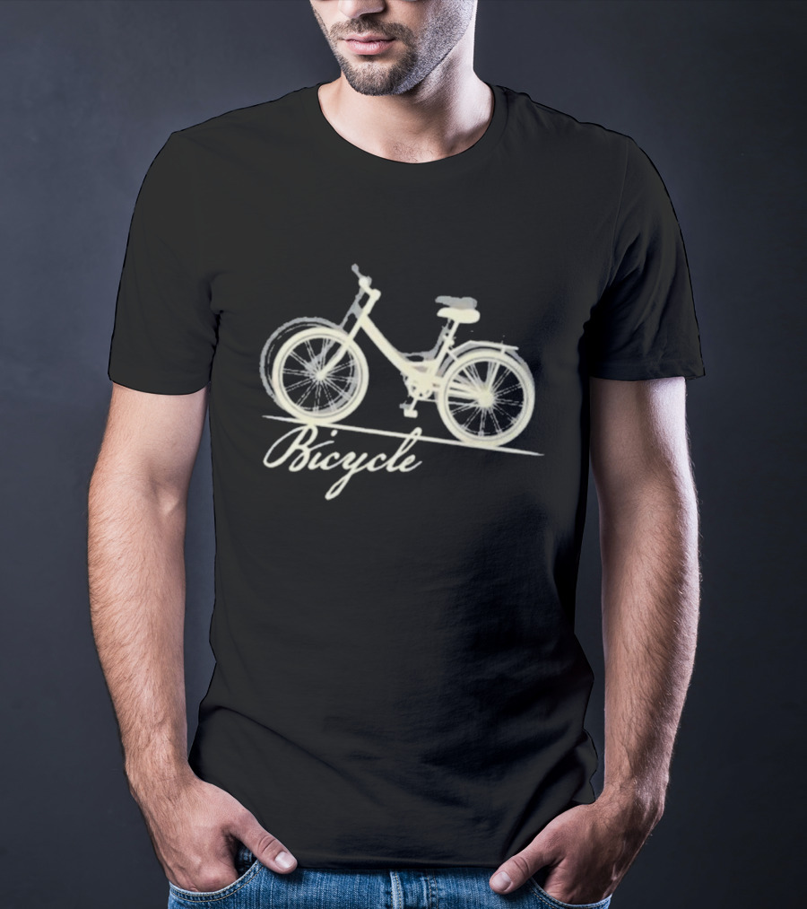 Bicycle Life & Beth John Retro Style T-Shirt