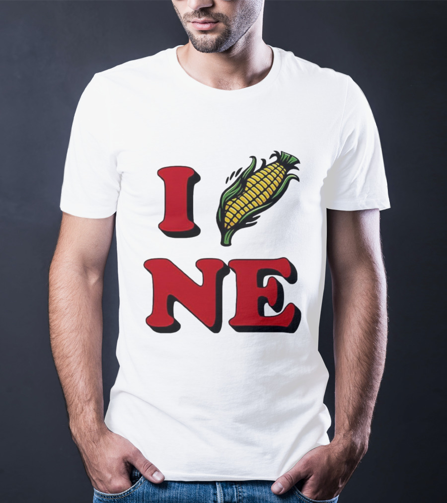 I Corn Ne University Of Nebraska Cornhuskers T-Shirt