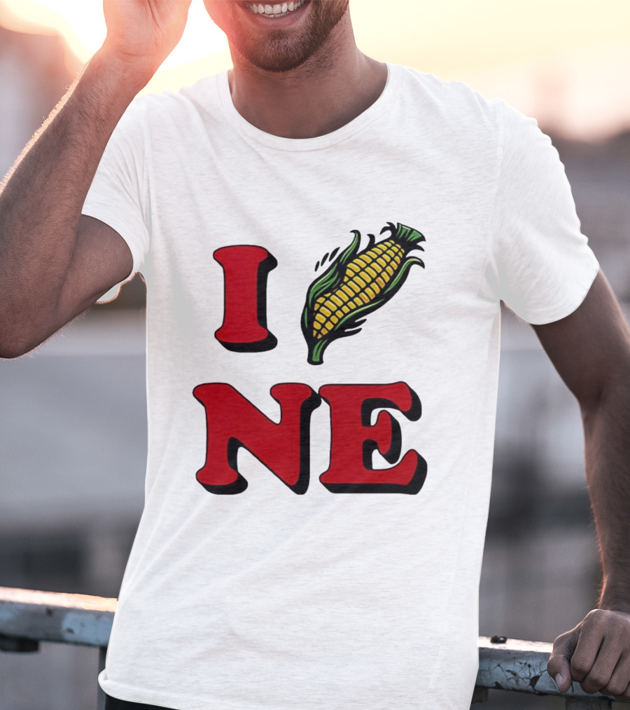 I Corn Ne University Of Nebraska Cornhuskers T-Shirt