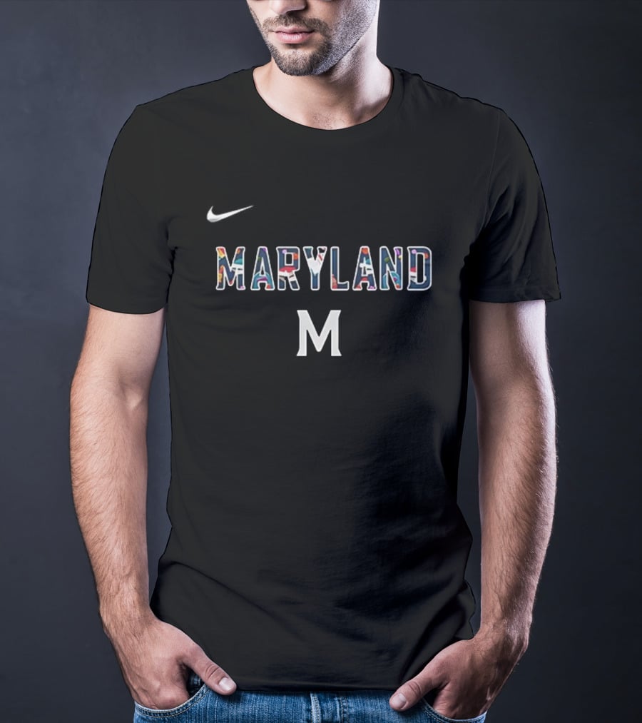 Maryland Terrapins Teach Love Inspire 2025 Nike T-Shirt