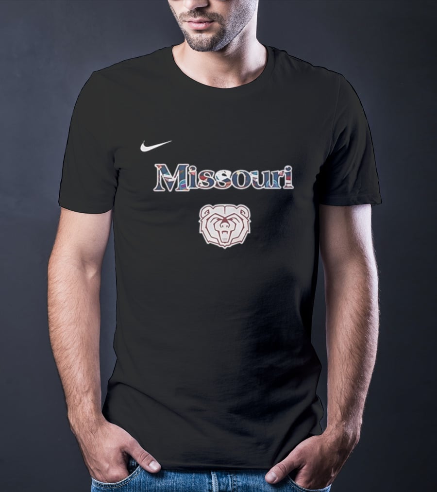 Missouri Nike Bears Logo 2025 T-Shirt