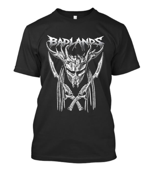 Badlands Predator Mask And Swords T-Shirt