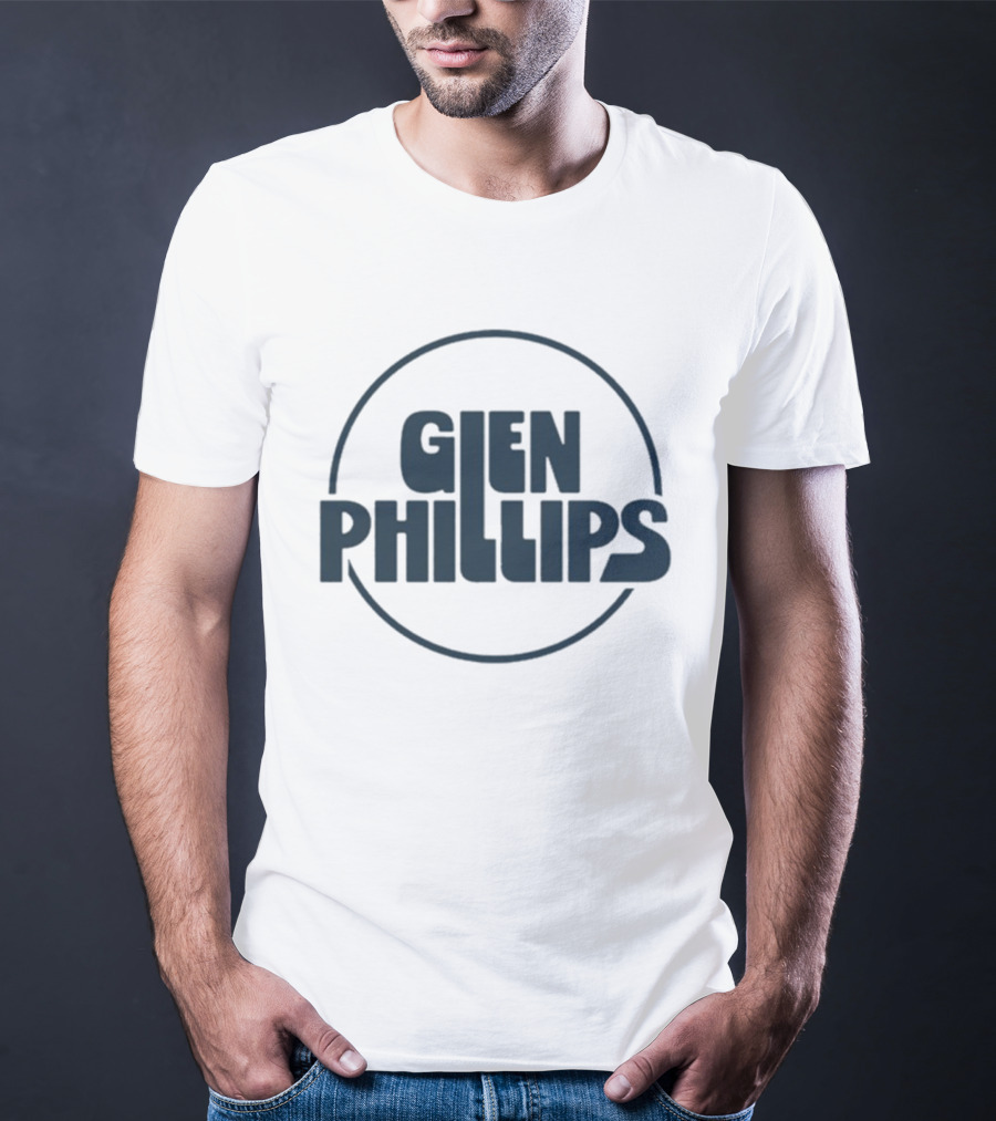 Glen Phillips Retro Circle Design T-Shirt