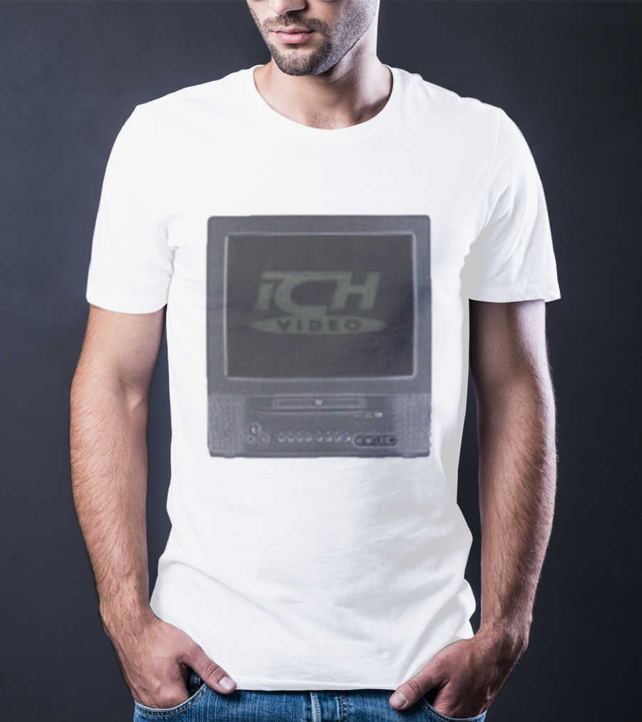 ICHpig Vintage TV Screen Iconic Design T-Shirt