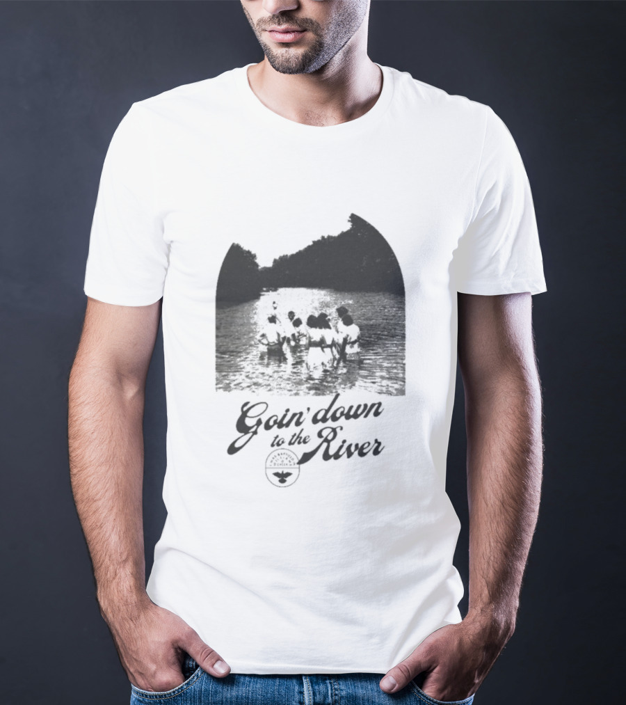 Goin' Down To The River Baptism Scene T-Shirt