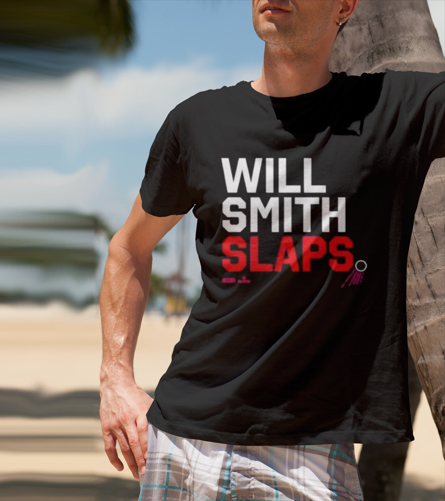 Los Angeles Dodgers Will Smith Slaps Major League Baseball Humor T-Shirt