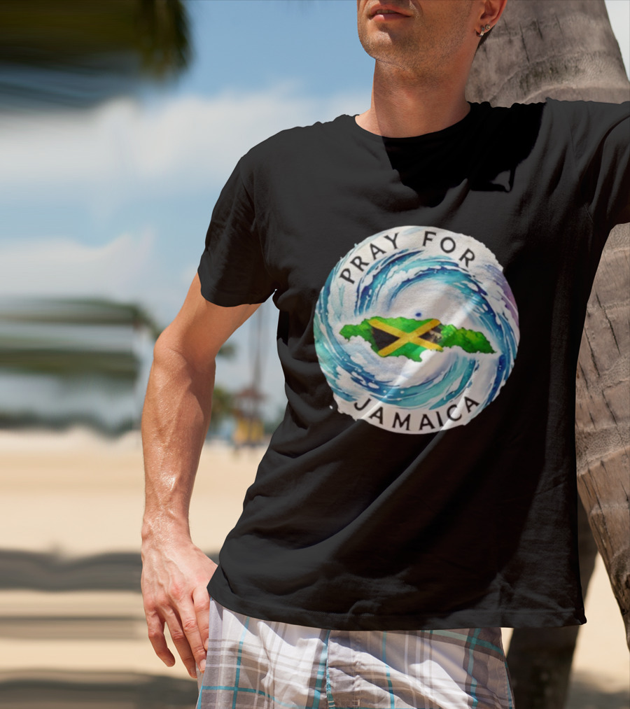 Pray For Jamaica Strong Hurricane Melissa Support T-Shirt