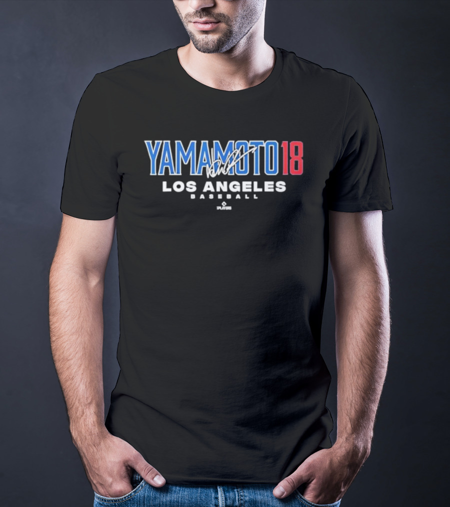 Yamamoto 18 Los Angeles Baseball Signature Series Collection T-Shirt