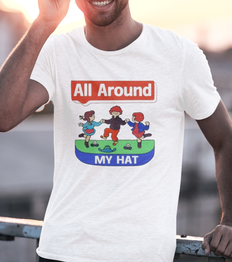 All Around My Hat Dancing Trio Art T-Shirt