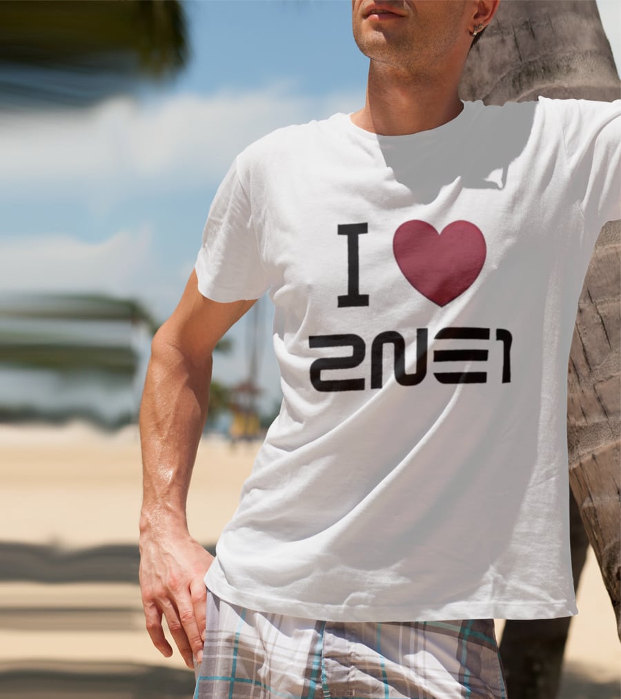 I Love 2NE1 K-pop Legend Iconic South Korean Girl Group T-Shirt