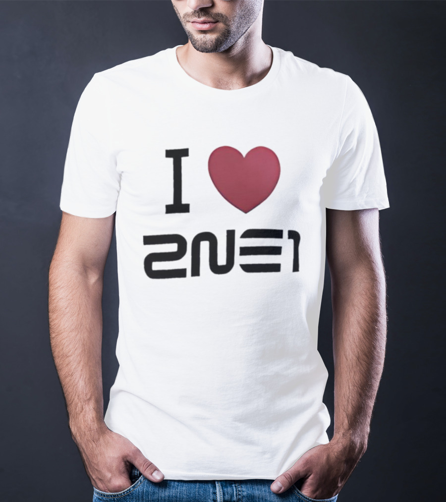 I Love 2NE1 K-pop Legend Iconic South Korean Girl Group T-Shirt